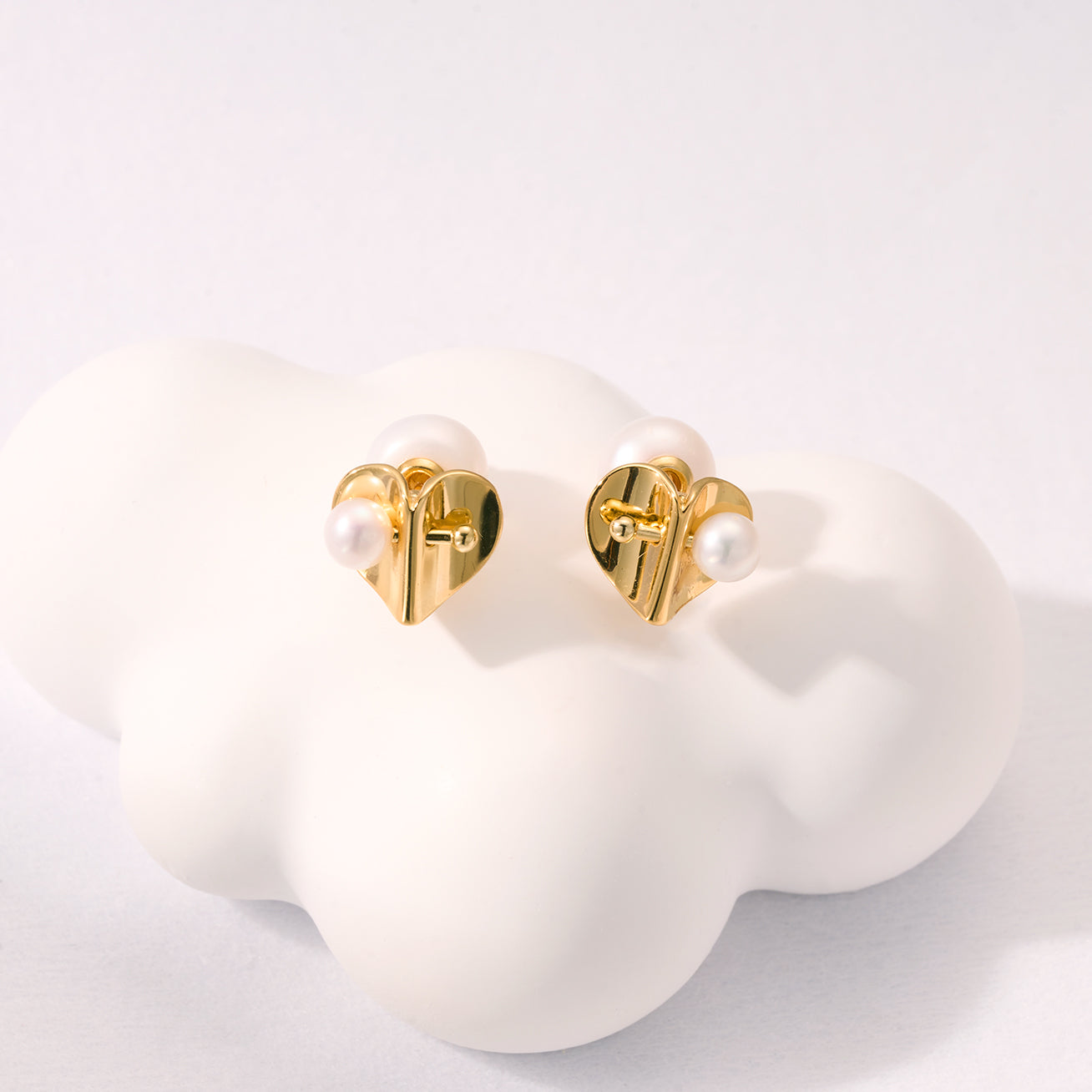 Top Grade Freshwater Pearl Earrings WE00808 | LOVE - PEARLY LUSTRE