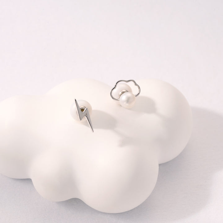 Freshwater Pearl Stud Earrings WE00811 | CLOUD