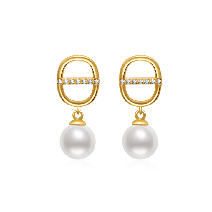 Top Grade Freshwater Pearl Earrings WE00812 | CONNECT