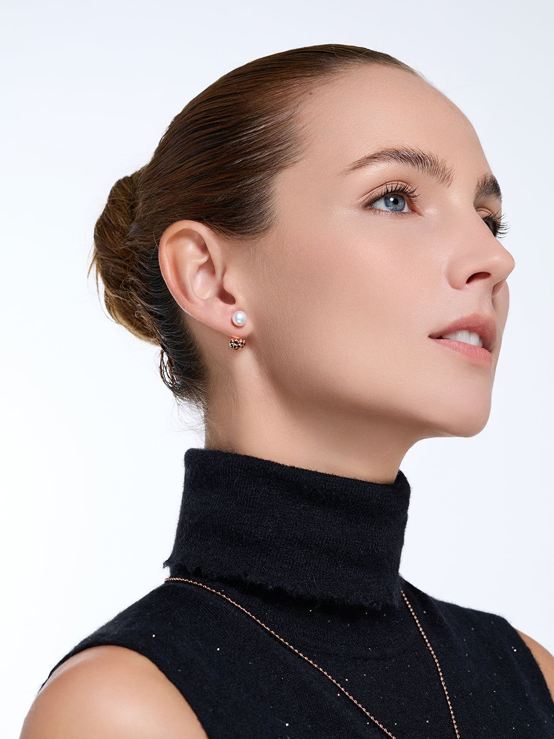 Top Lustre Freshwater Pearl Earrings WE00815 | SAFARI