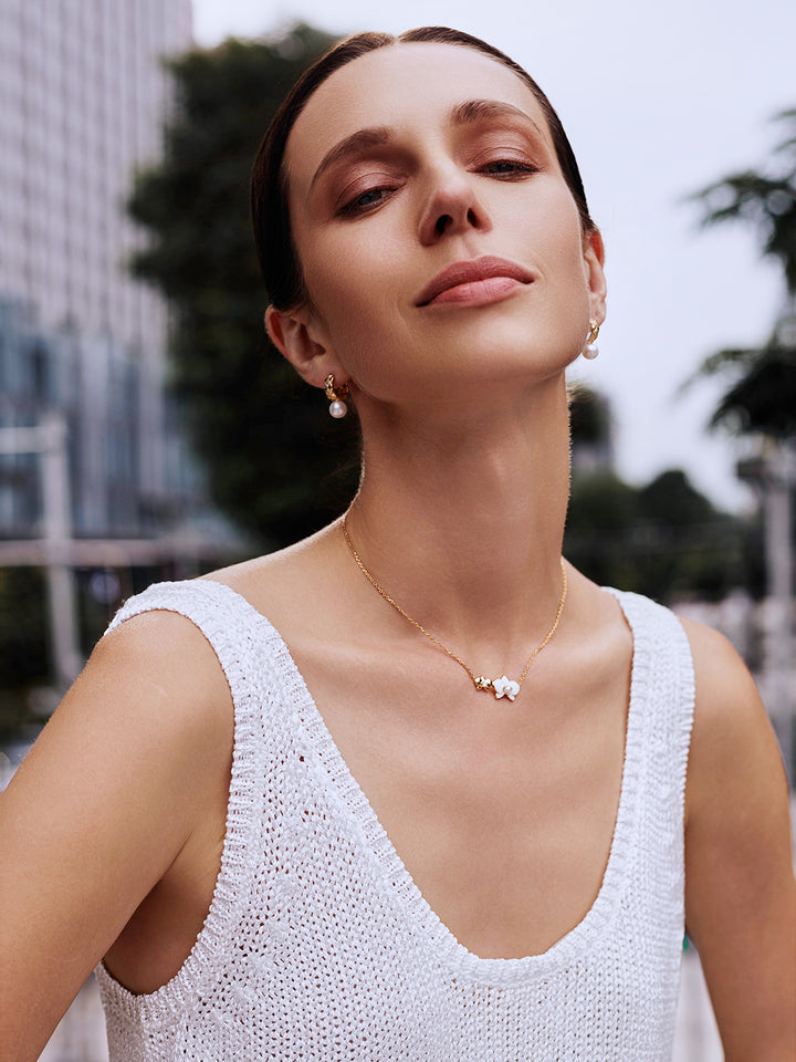 Top Grade Freshwater Pearl Necklace WN00688 | ORCHID