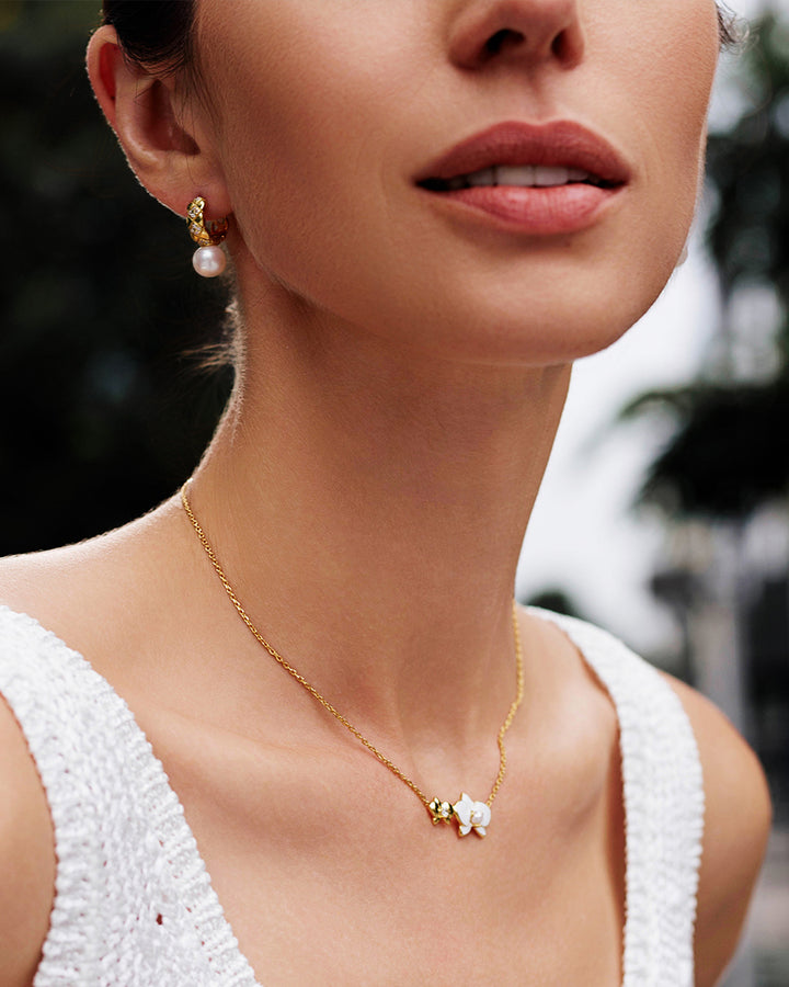 Kalung Mutiara Air Tawar Gred Atas WN00688 | ORKID