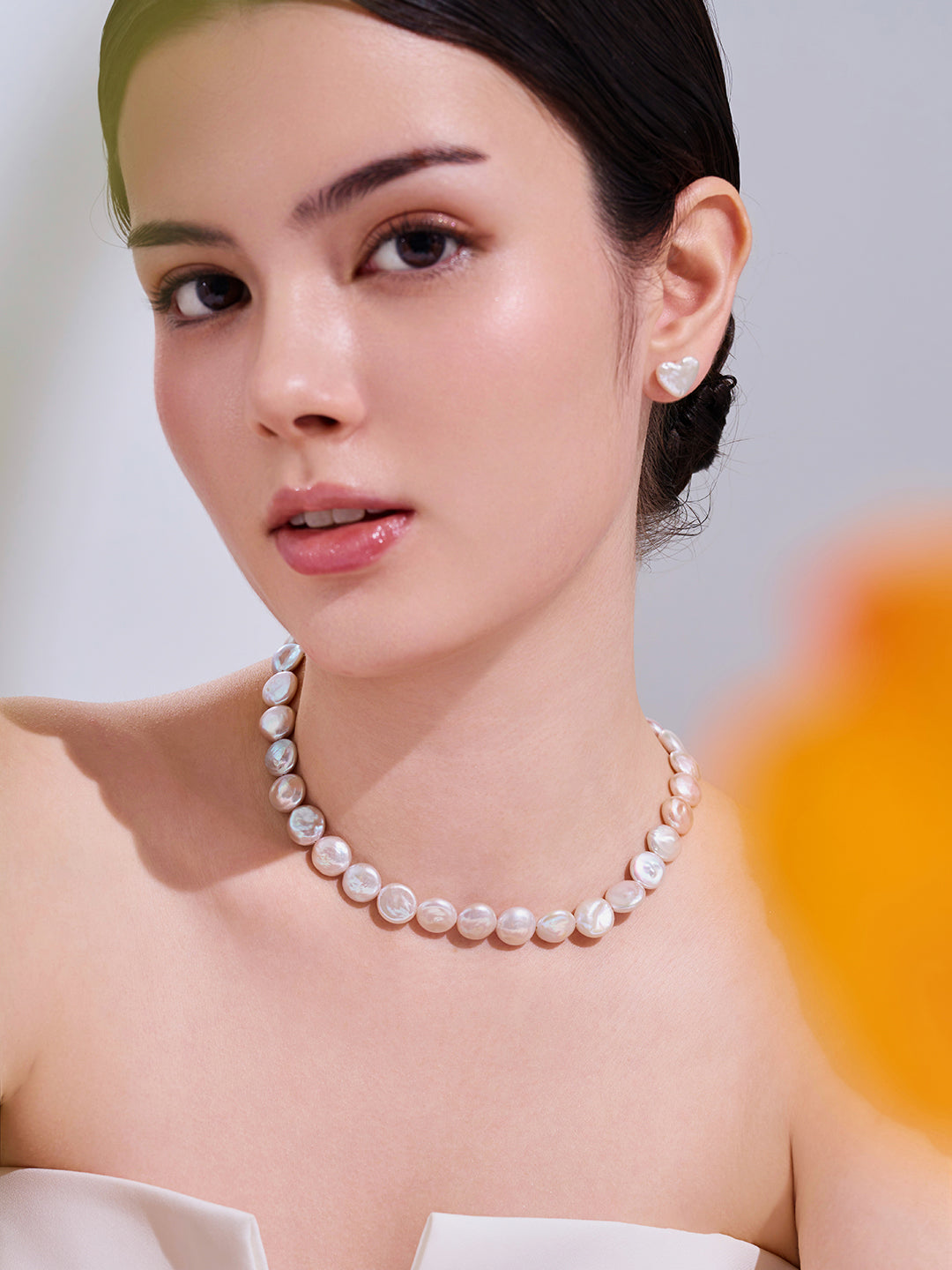 Freshwater Baroque Pearl Stud Earrings WE00820 | LOVE