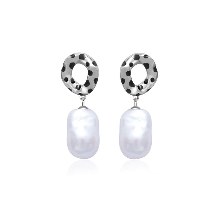 Boucles d'oreilles en perles baroques WE00821 | SAFARI