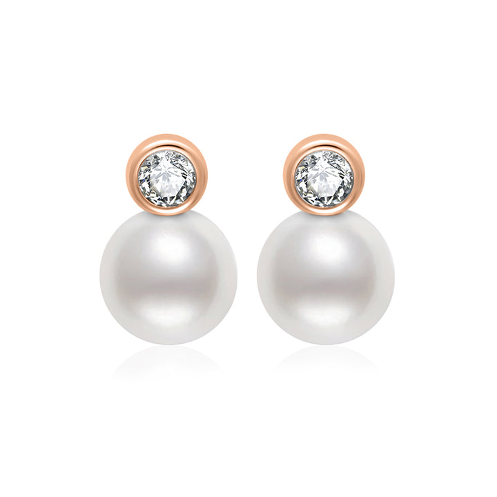 Top Grade Freshwater Pearl Earring WE00825| BUBBLE