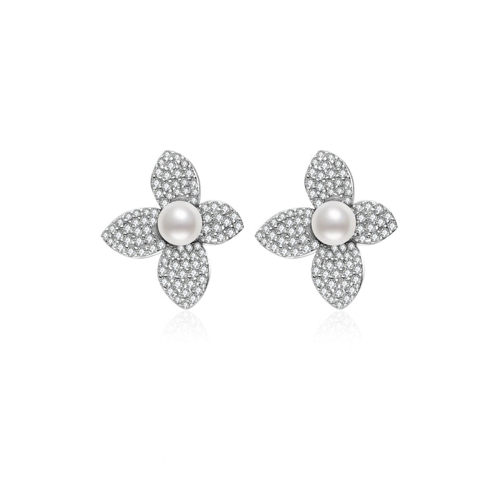 Top Grade Freshwater Pearl Earrings WE00830 | ORCHID