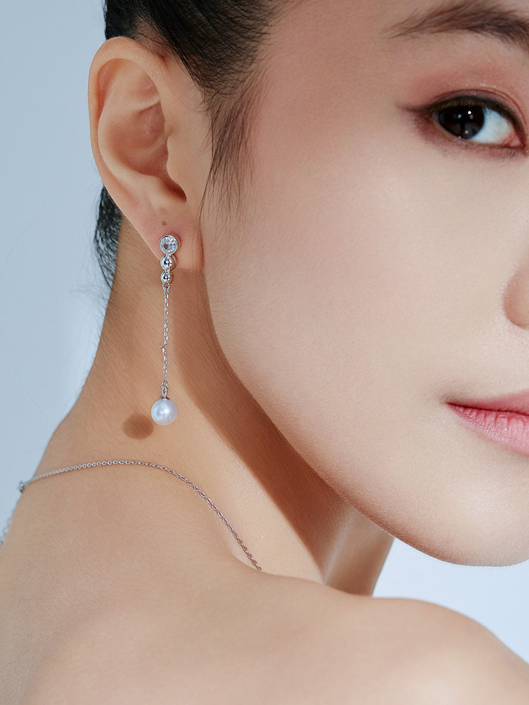 Top Grade Freshwater Pearl Earrings WE00835| BUBBLE