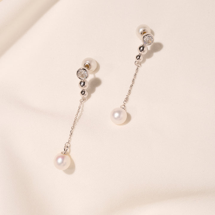 Top Grade Freshwater Pearl Earrings WE00835| BUBBLE