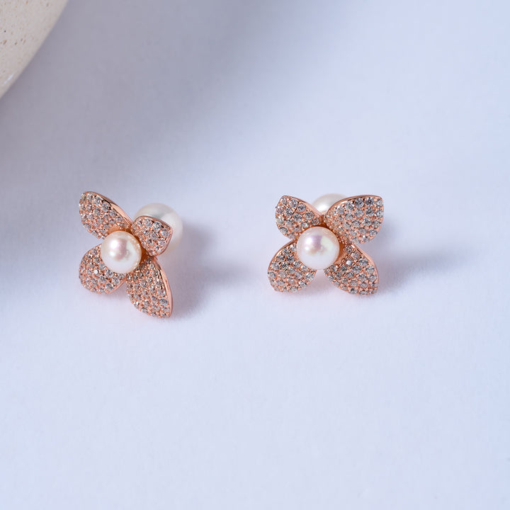 Anting-anting Mutiara Air Tawar Gred Teratas WE00838 | ORKID