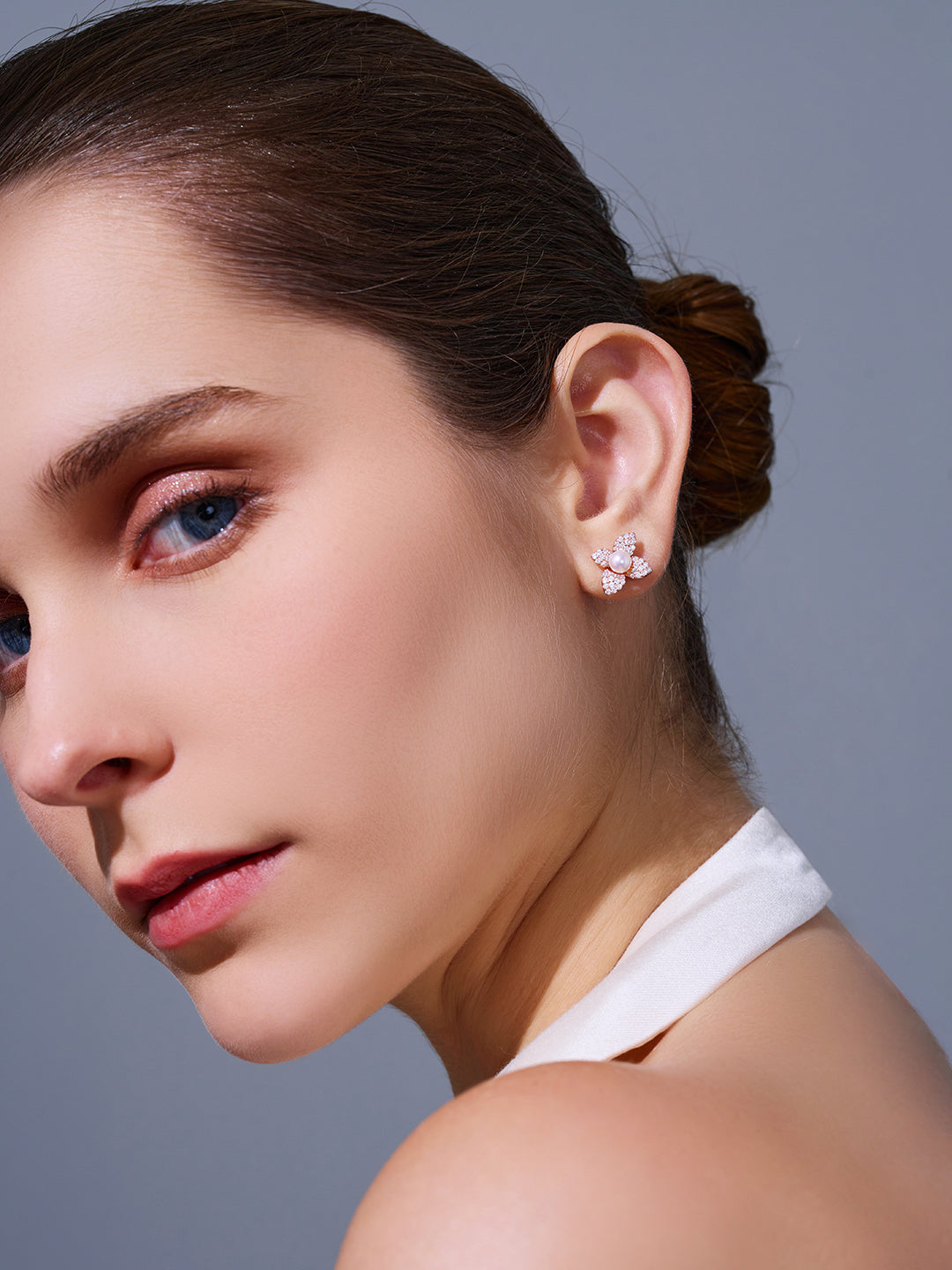 頂級淡水珍珠耳環 WE00839 | BLOOM