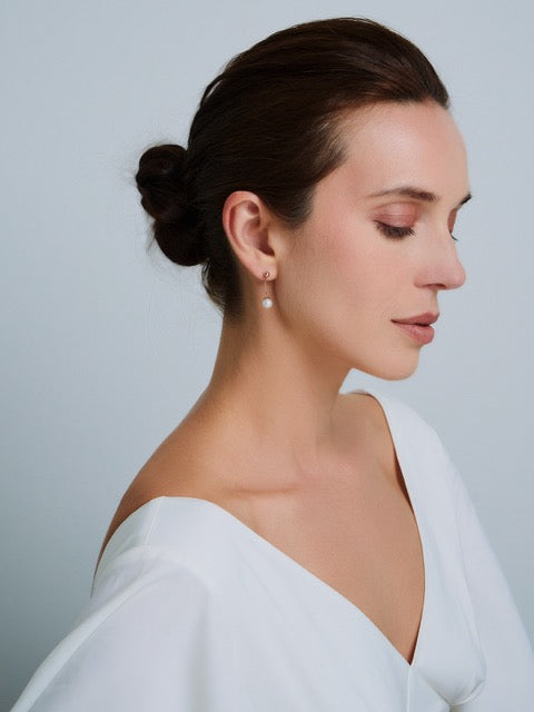 Top Grade Freshwater Pearl Earrings WE00856| BUBBLE