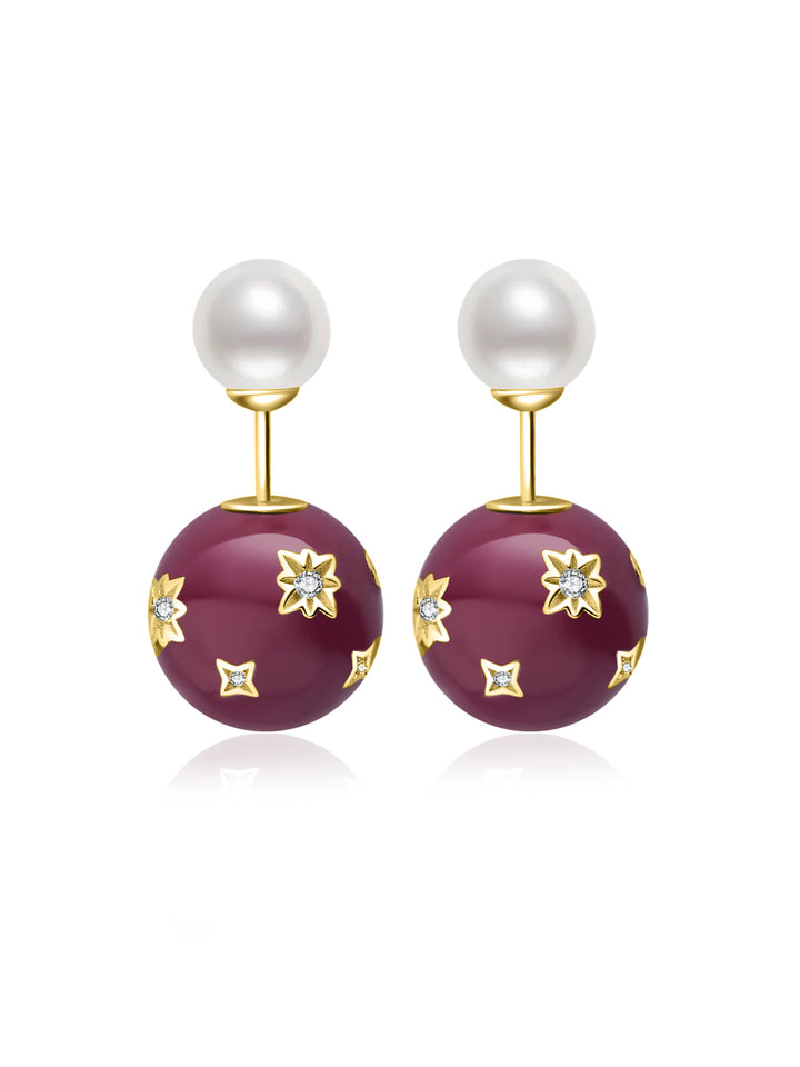 Orecchini in perle d&