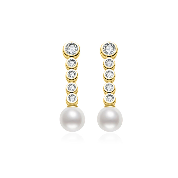 Top Grade Freshwater Pearl Earrings WE00866| BUBBLE