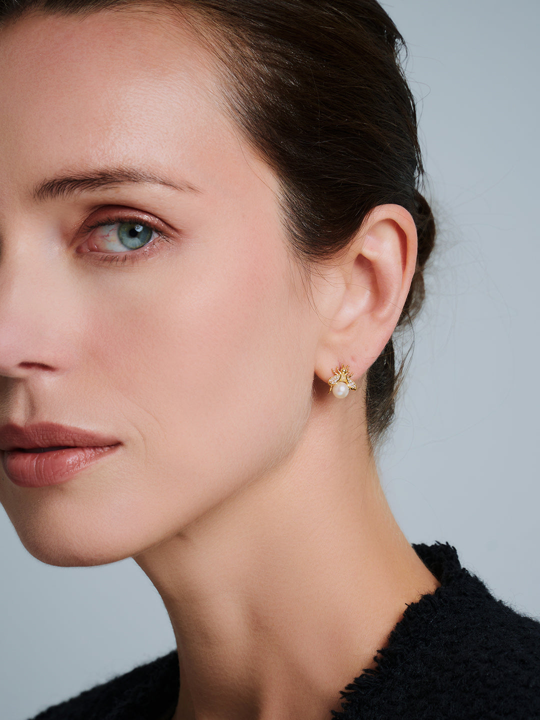 Elegant Freshwater Pearl Earrings WE00868 | BEE-LIEVE