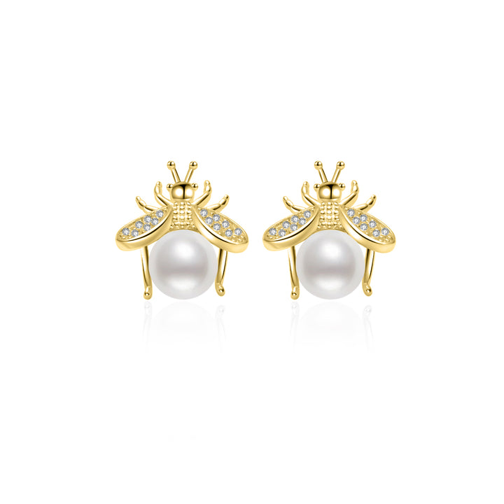 Elegant Freshwater Pearl Earrings WE00868 | BEE-LIEVE