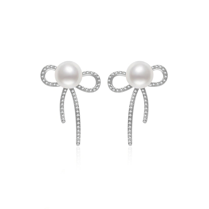 Top Grade Freshwater Pearl Earrings WE00869 | RIBBON