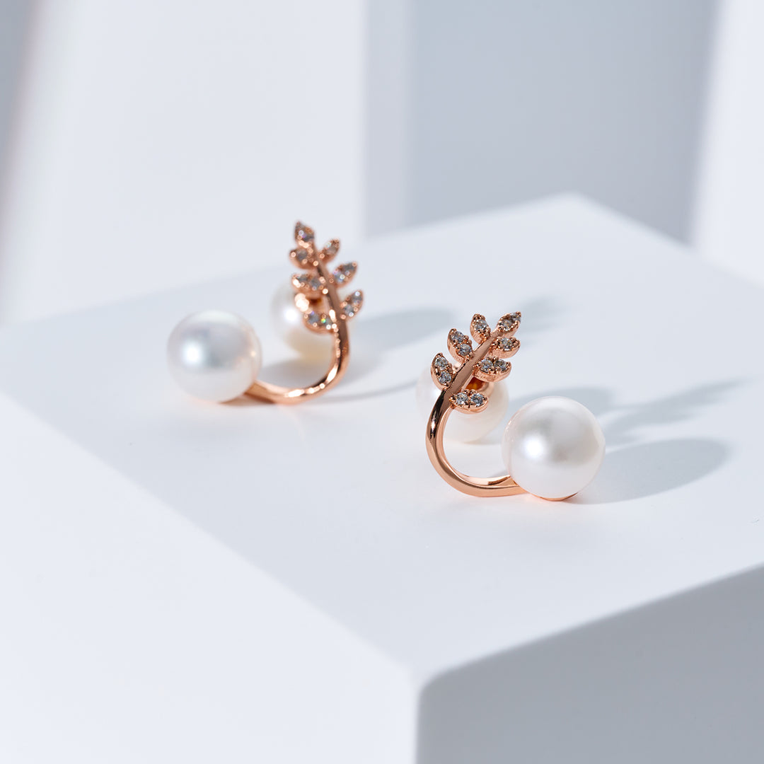 Elegant Freshwater Pearl Earrings WE00870