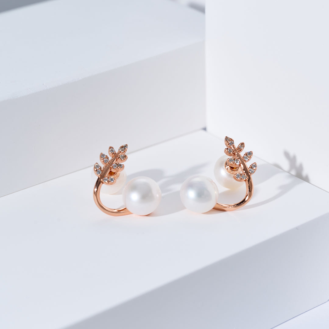 Elegant Freshwater Pearl Earrings WE00870