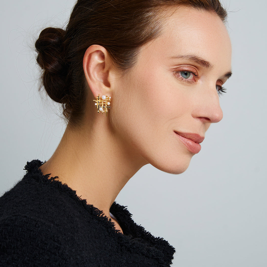 最高級クリップオン淡水パールイヤリング WE01016 | TWEED