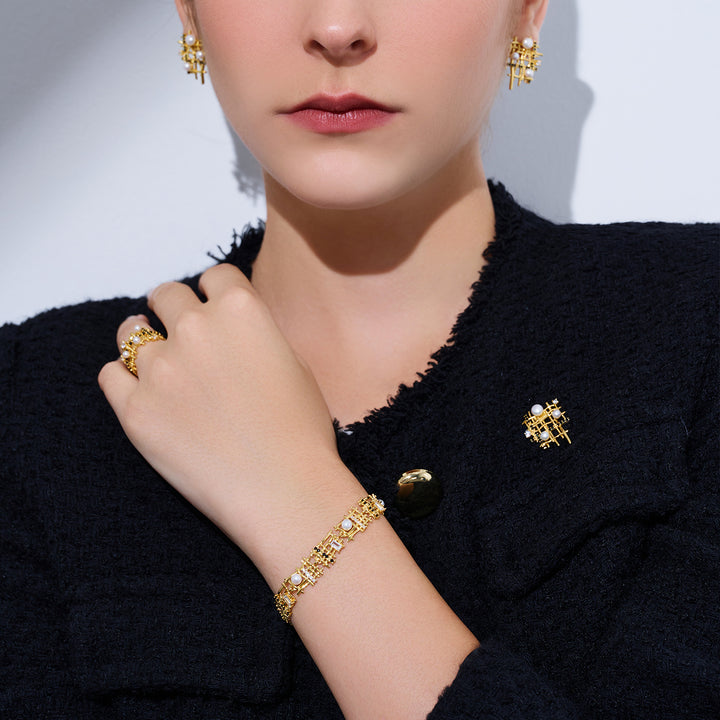 Top Grade Freshwater Pearl Brooch WC00084 | TWEED