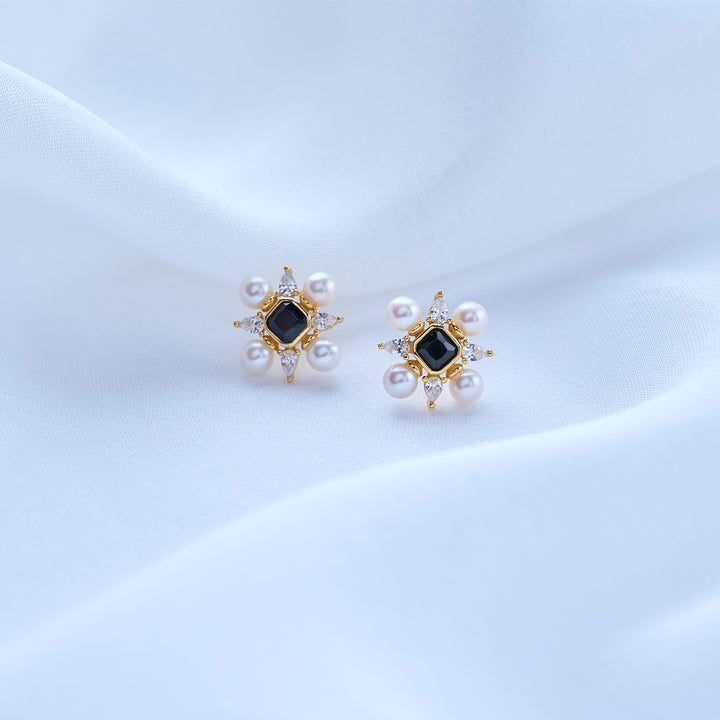 Top Grade Freshwater Pearl Earrings WE00887| | PERANAKAN