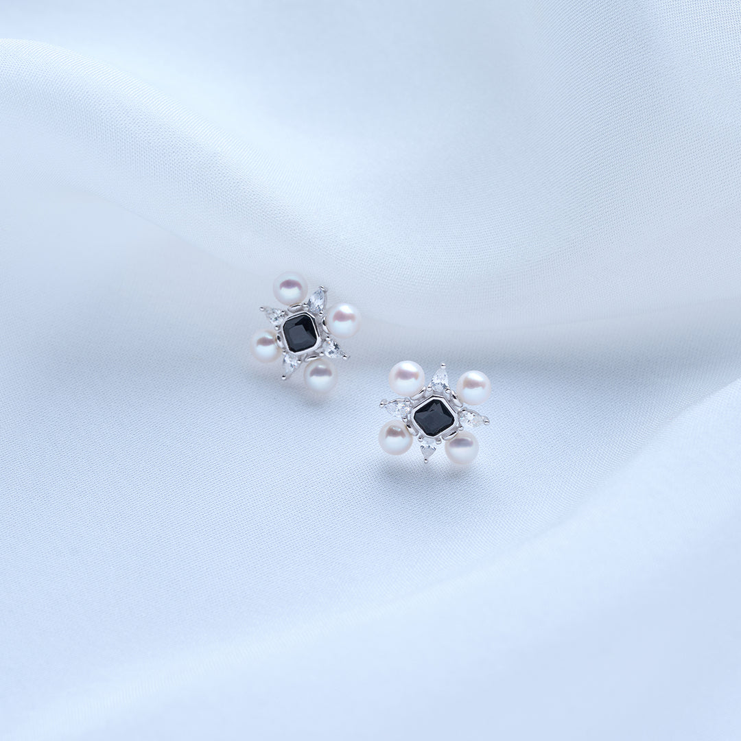 Top Grade Freshwater Pearl Earrings WE00897| | PERANAKAN