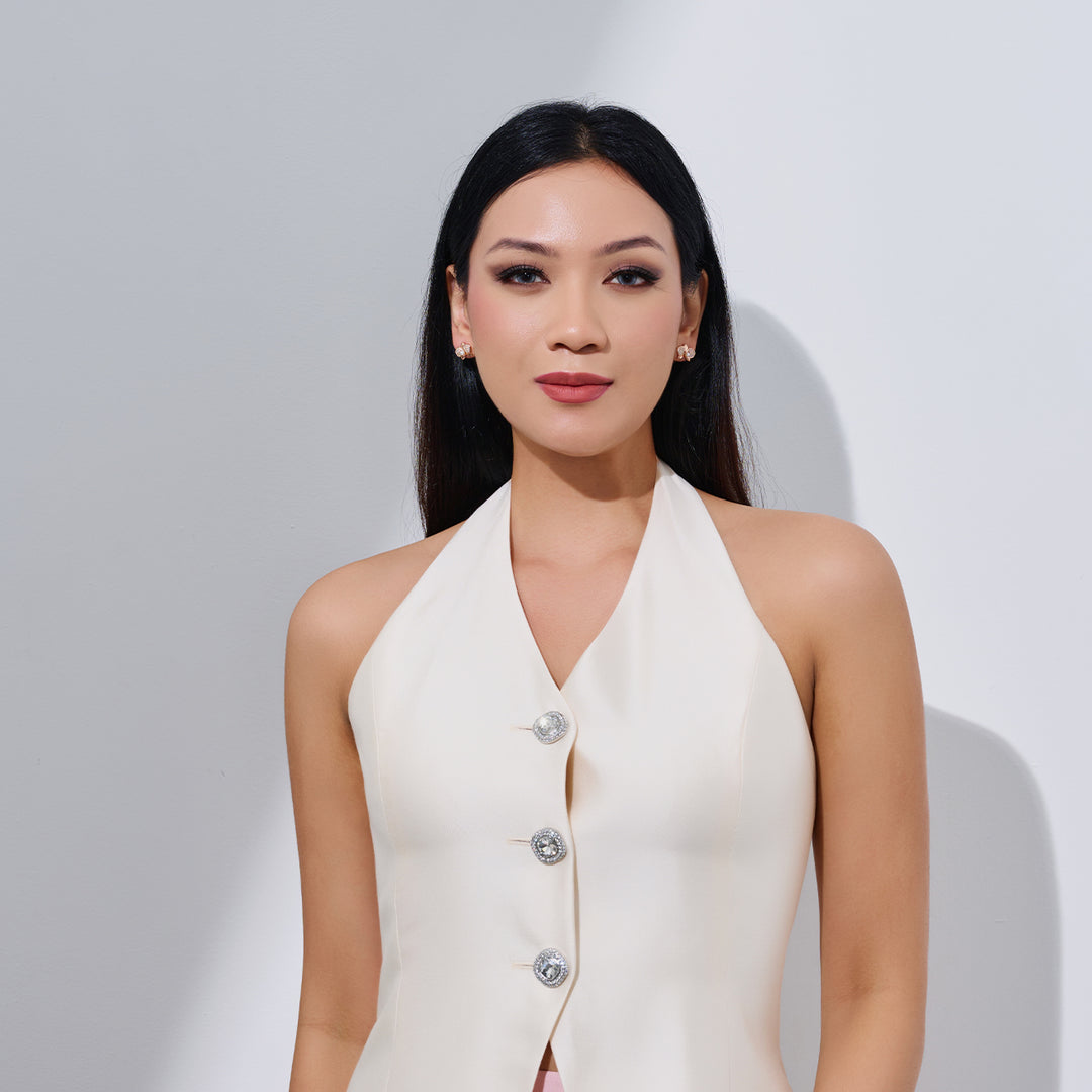 Top Grade Freshwater Pearl Earrings WE00898 | ORCHID - PEARLY LUSTRE