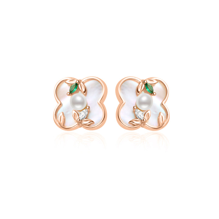 Top Grade Freshwater Pearl Earrings WE00908 | PERANAKAN