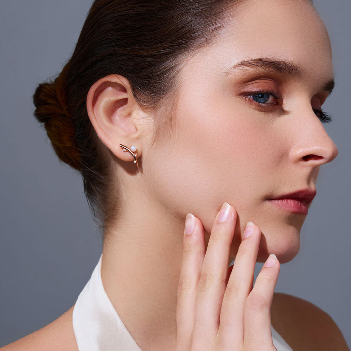 Anting Mutiara Air Tawar Gred Atas WE00909 | MAWAR