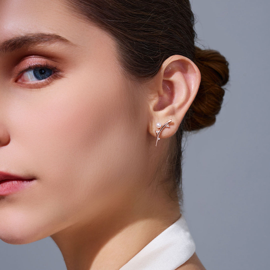 Anting Mutiara Air Tawar Gred Atas WE00909 | MAWAR