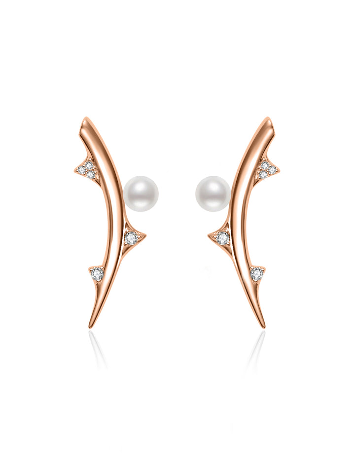 Anting Mutiara Air Tawar Gred Atas WE00909 | MAWAR