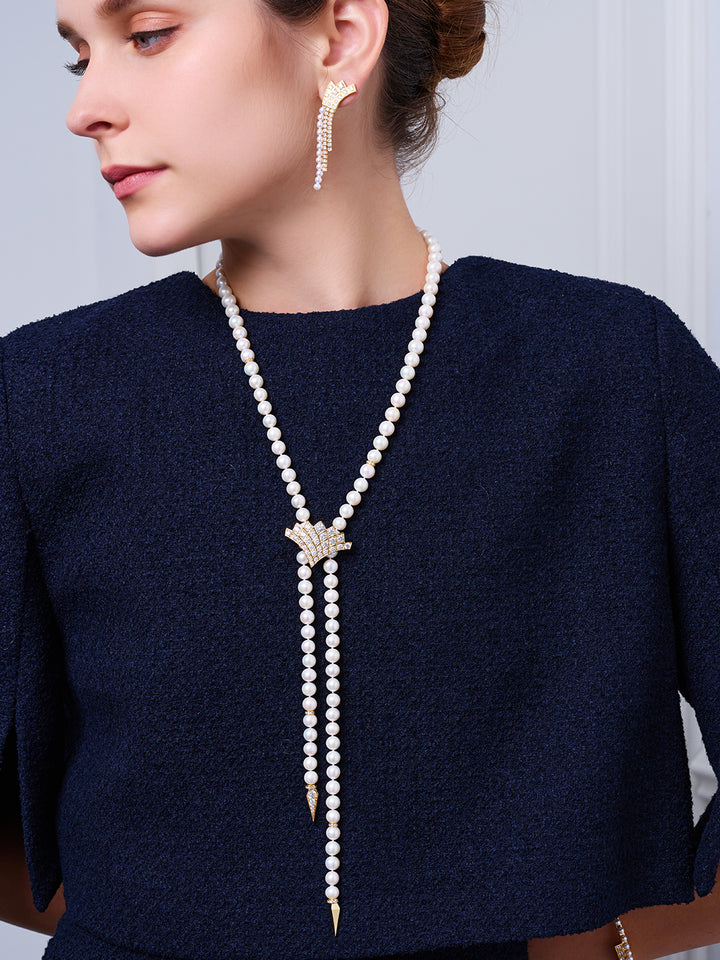 Rantai Mutiara Air Tawar WN00796 | AIR TERJUN