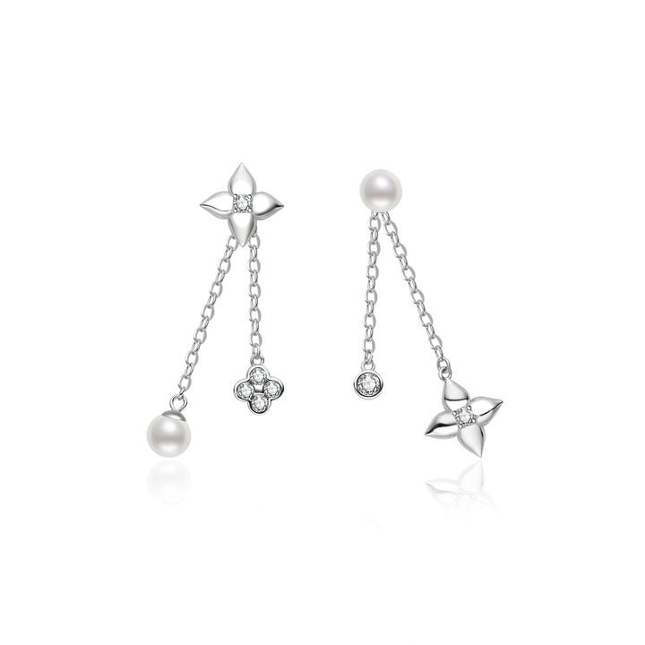 Top Grade Freshwater Pearl Earrings WE00916 | BUBBLE