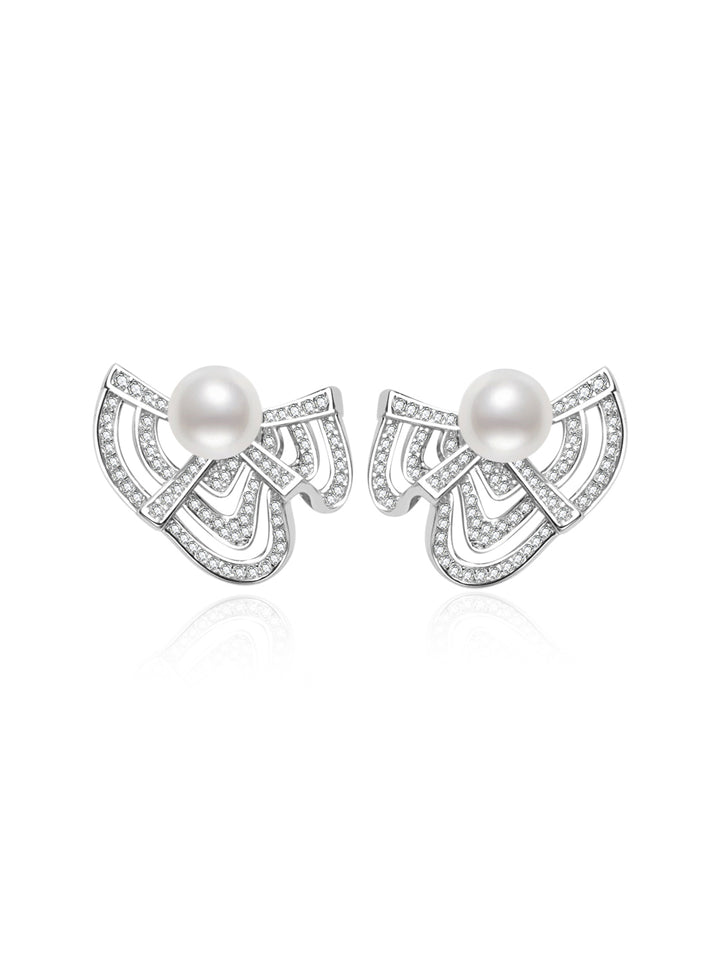 Boucles d'oreilles en perles d'eau douce de qualité supérieure WE00920
