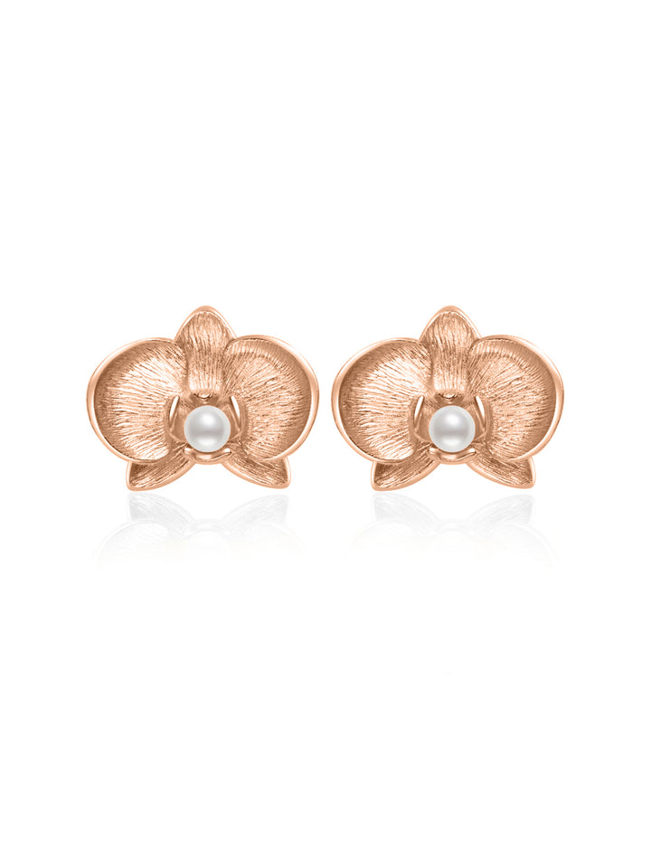 Orecchini con Perle d'Acqua Dolce di Prima Qualità WE00926 | ORCHID
