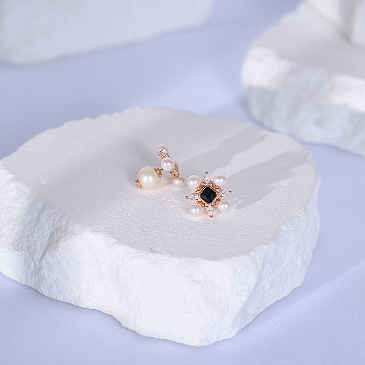 Top Grade Freshwater Pearl Earrings WE00934| | PERANAKAN
