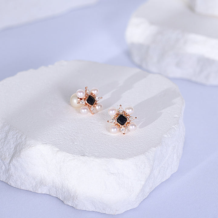 Top Grade Freshwater Pearl Earrings WE00934| | PERANAKAN