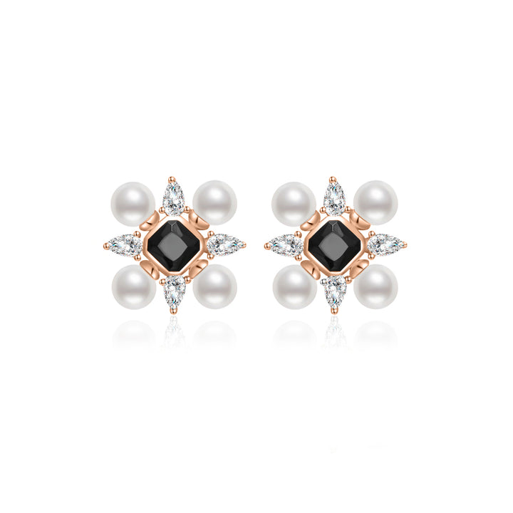 Top Grade Freshwater Pearl Earrings WE00934| | PERANAKAN