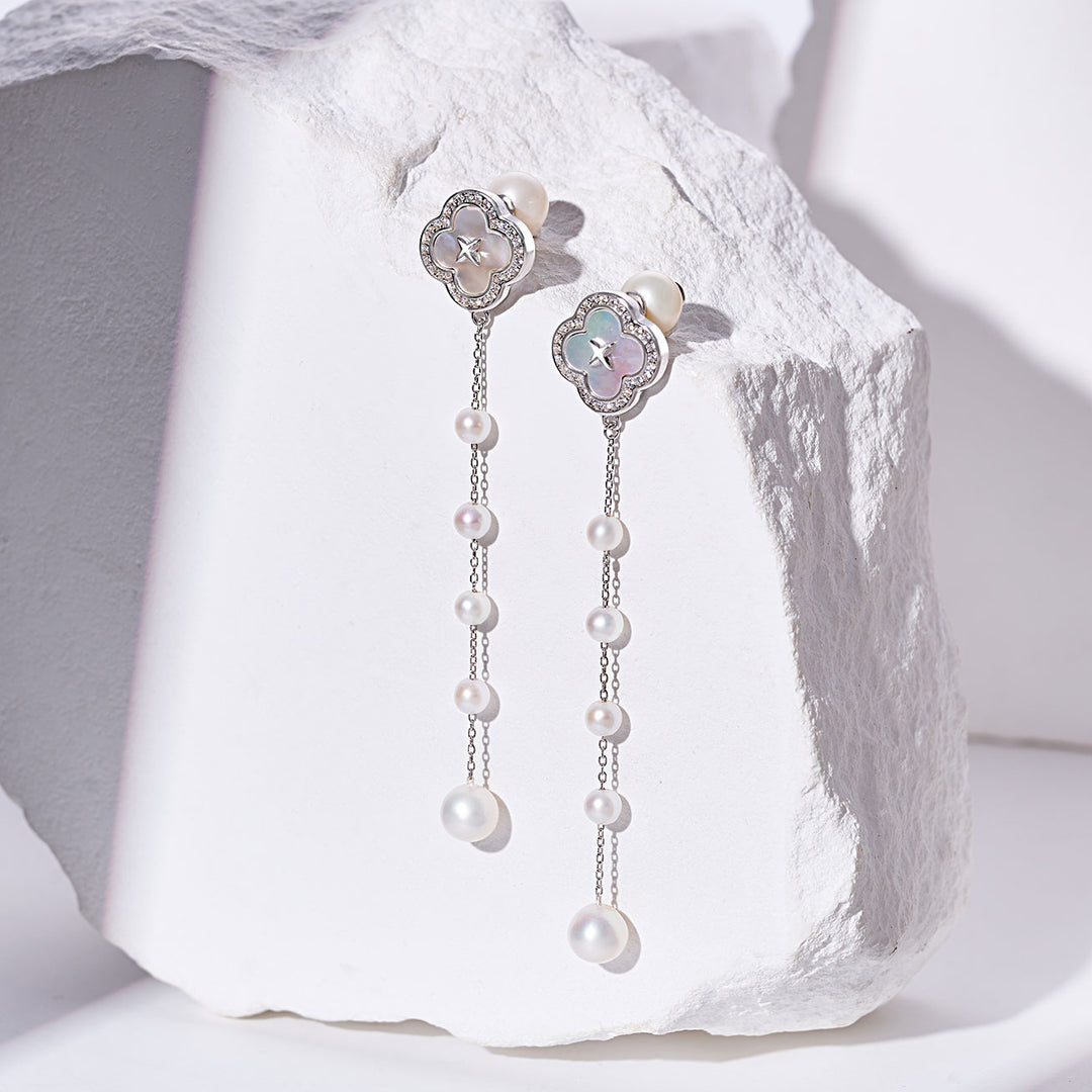 Top Grade Freshwater Pearl Earrings WE00939 | PERANAKAN