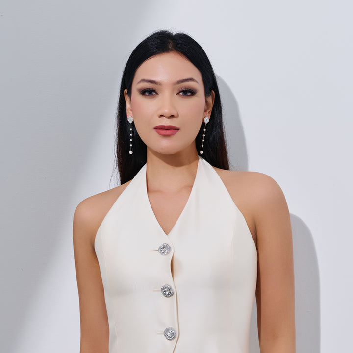 Top Grade Freshwater Pearl Earrings WE00939 | PERANAKAN - PEARLY LUSTRE