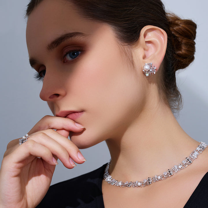 Top Grade Freshwater Pearl Earrings WE00942 | TWEED