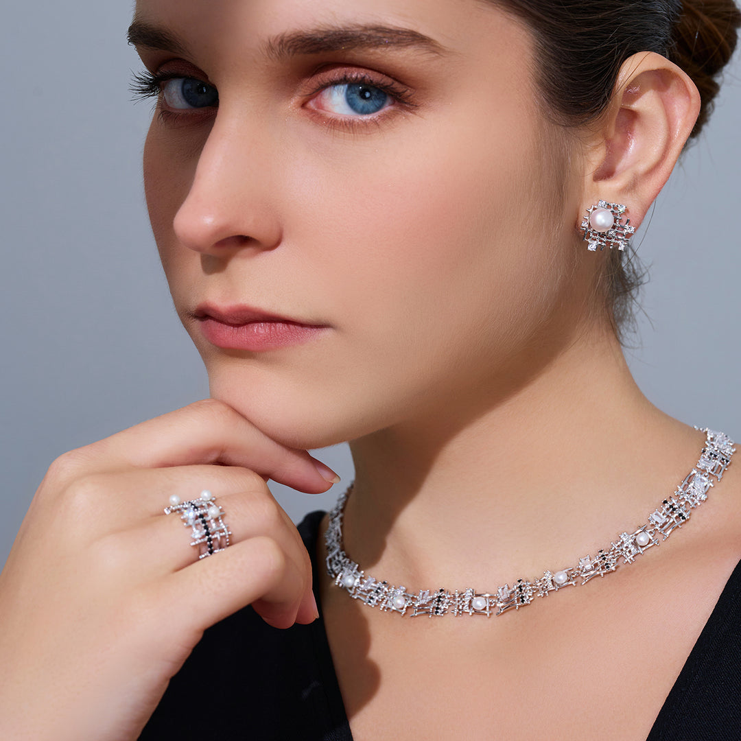 Top Grade Freshwater Pearl Earrings WE00942 | TWEED