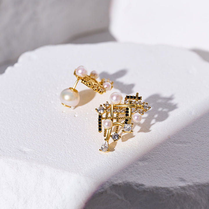 Top Grade Freshwater Pearl Earrings WE00945 | TWEED