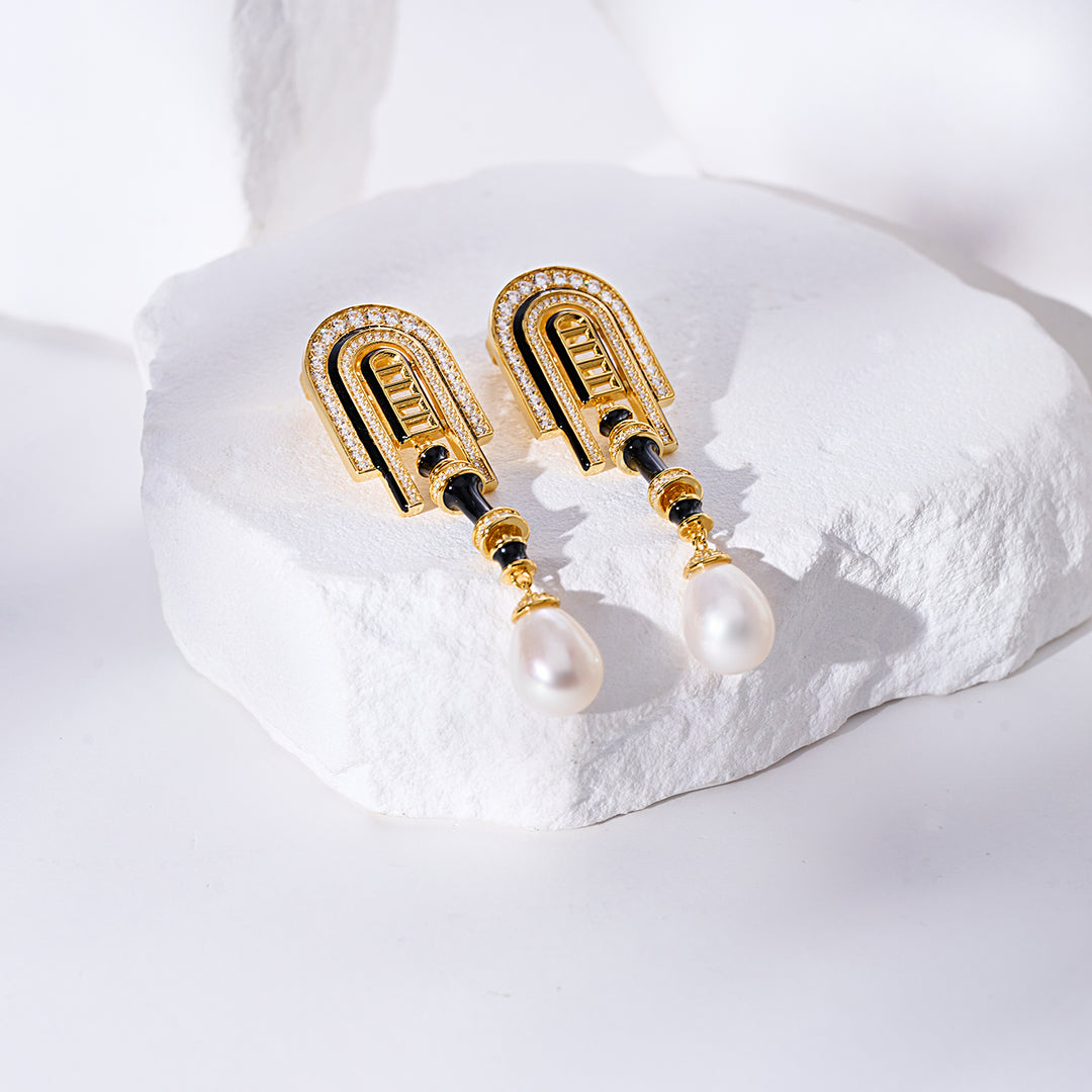 Top Grade Freshwater Pearl Earrings WE00946 | DECO