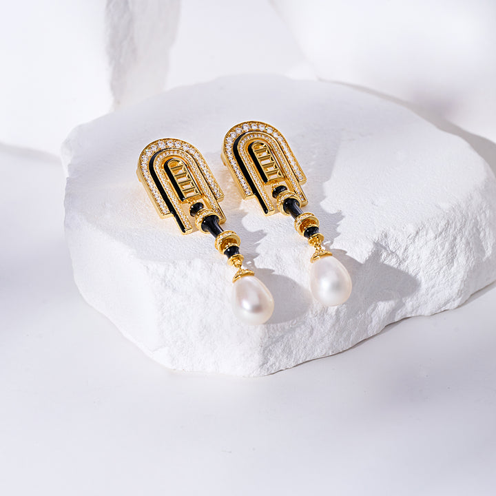Top Grade Freshwater Pearl Earrings WE00946 | DECO