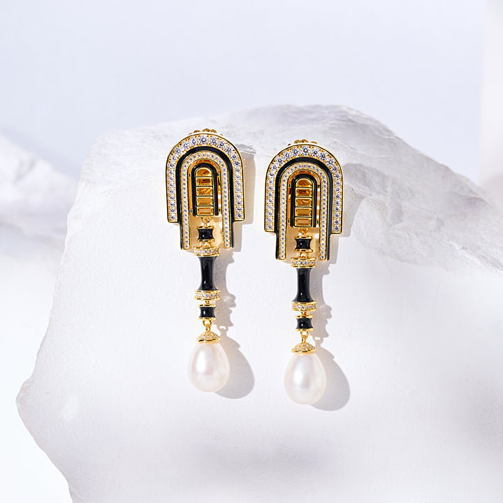 Top Grade Freshwater Pearl Earrings WE00946 | DECO