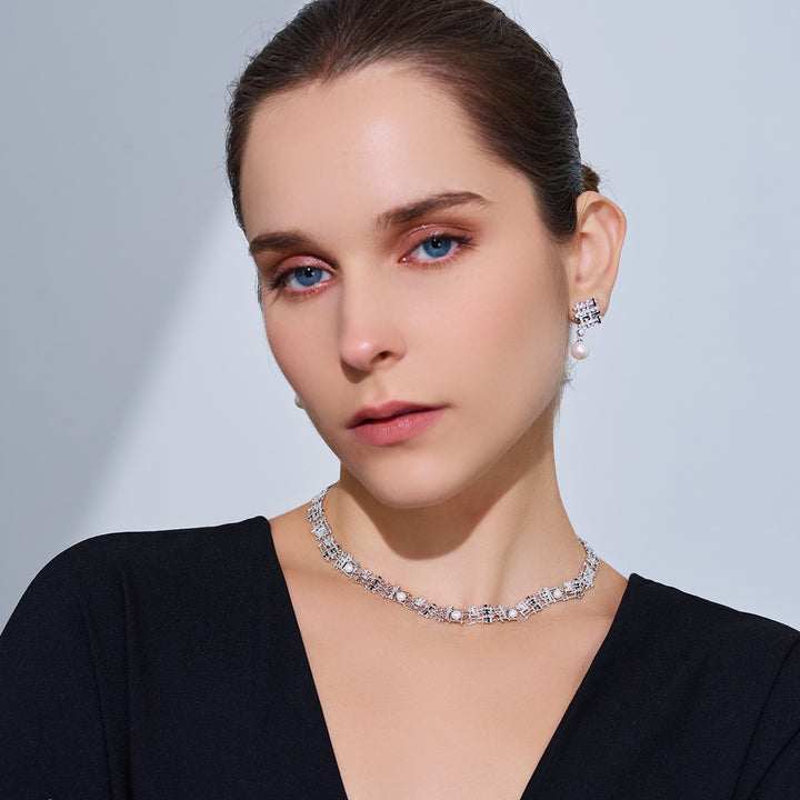 Top Grade Freshwater Pearl Earrings WE00948 | TWEED