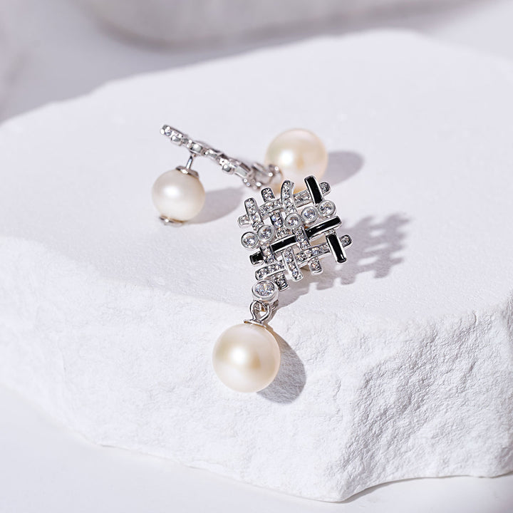 Top Grade Freshwater Pearl Earrings WE00948 | TWEED