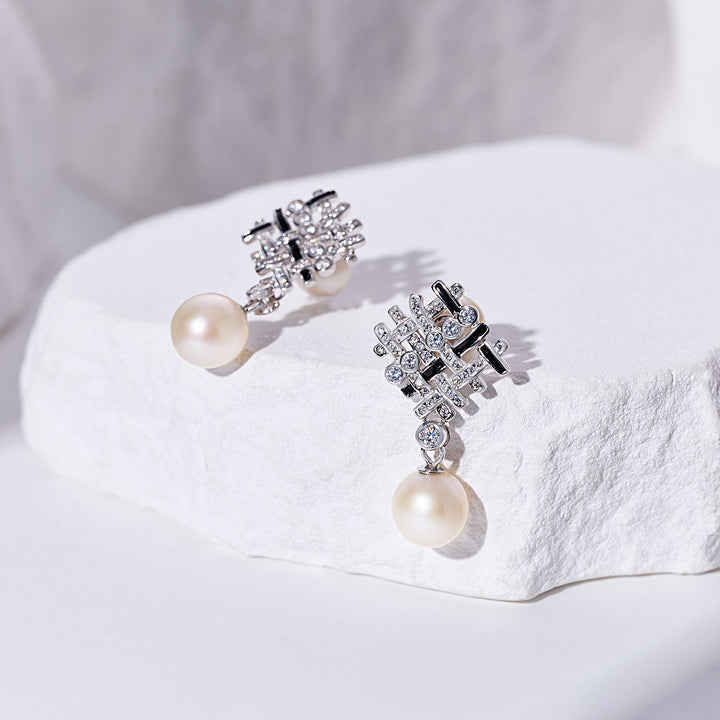 Top Grade Freshwater Pearl Earrings WE00948 | TWEED