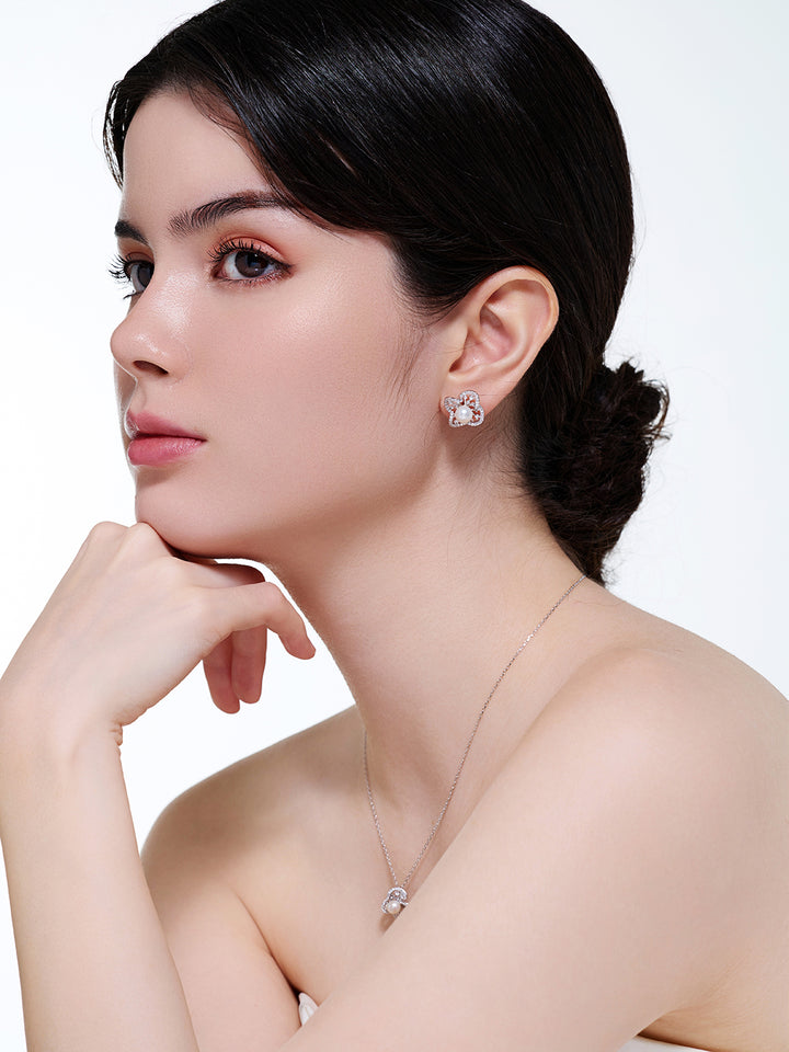 Top Grade Freshwater Pearl Earrings WE00949 | PERANAKAN